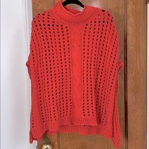 Free people red sweater ❤️❤️❤️❤️